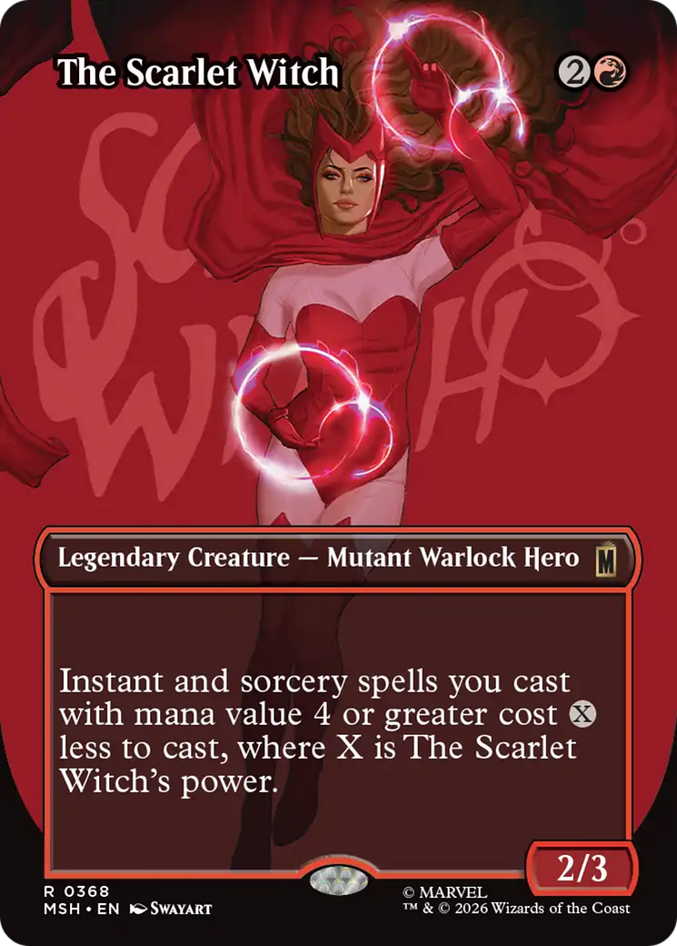 The Scarlet Witch (Borderless) [Marvel Super Heroes] | L.A. Mood Comics and Games