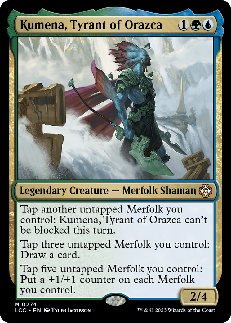 Kumena, Tyrant of Orazca [The Lost Caverns of Ixalan Commander] | L.A. Mood Comics and Games