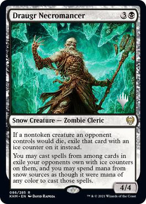 Draugr Necromancer (Promo Pack) [Kaldheim Promos] | L.A. Mood Comics and Games