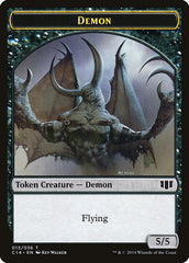 Demon (013/036) // Zombie (016/036) Double-Sided Token [Commander 2014 Tokens] | L.A. Mood Comics and Games