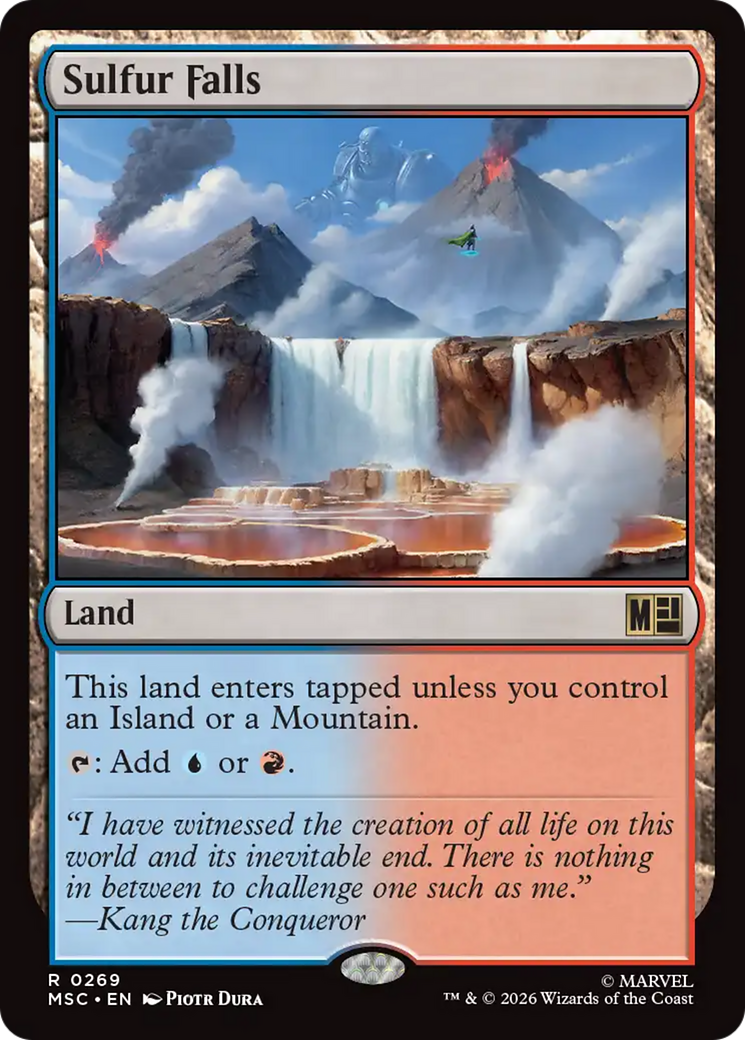 Sulfur Falls [Marvel Super Heroes Commander] | L.A. Mood Comics and Games