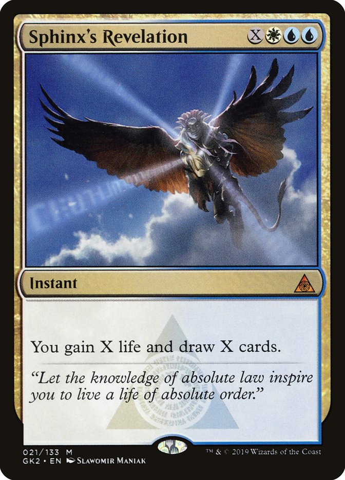 Sphinx's Revelation [Ravnica Allegiance Guild Kit] | L.A. Mood Comics and Games