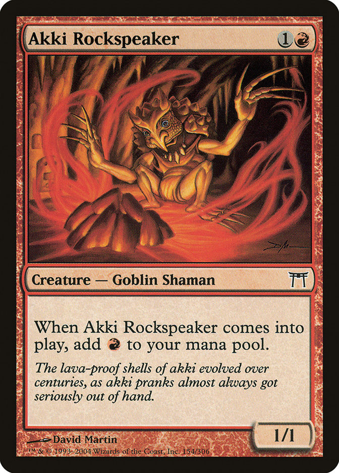 Akki Rockspeaker [Champions of Kamigawa] | L.A. Mood Comics and Games