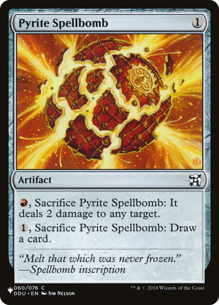 Pyrite Spellbomb [The List] | L.A. Mood Comics and Games