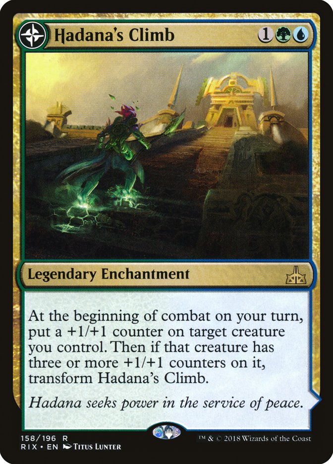 Hadana's Climb // Winged Temple of Orazca [Rivals of Ixalan] | L.A. Mood Comics and Games