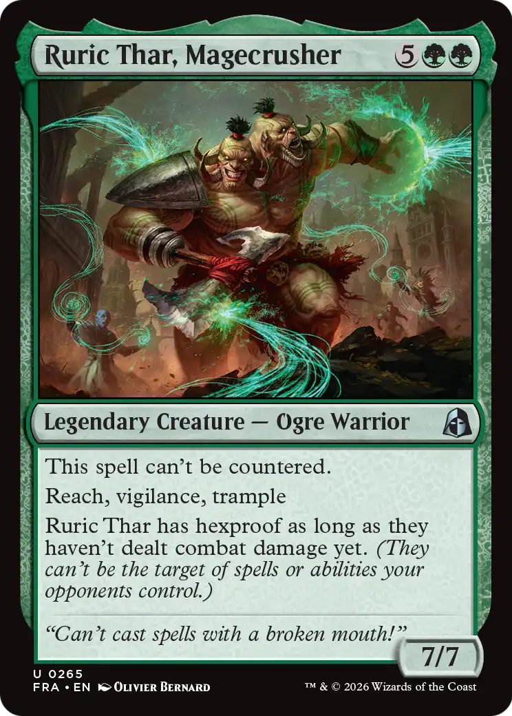 Ruric Thar, Magecrusher [Reality Fracture] | L.A. Mood Comics and Games