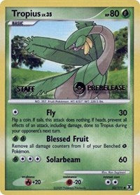 Tropius (52/111) (Staff Prerelease Promo) [Nintendo: Black Star Promos] | L.A. Mood Comics and Games