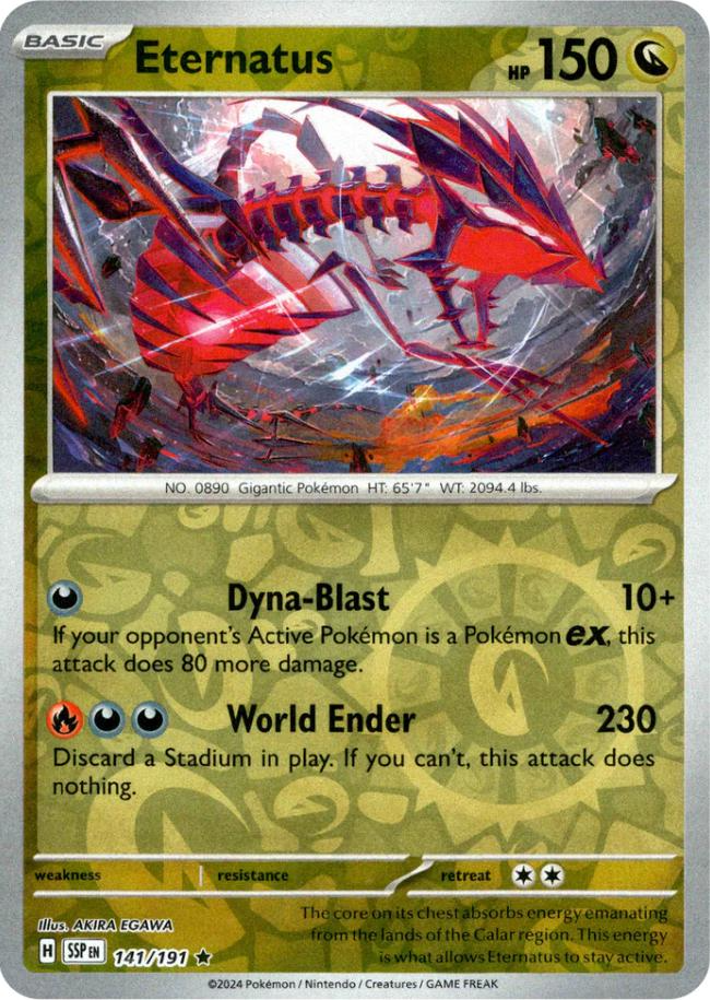 Eternatus (141/191) [Scarlet & Violet: Surging Sparks] | L.A. Mood Comics and Games