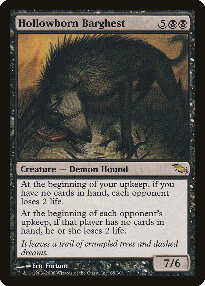 Hollowborn Barghest [Shadowmoor] | L.A. Mood Comics and Games