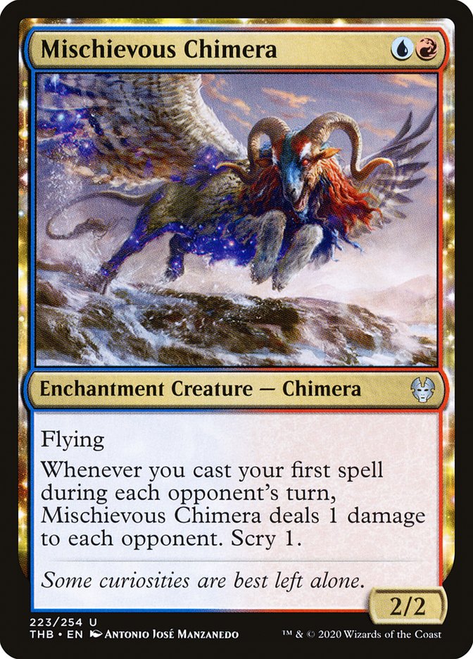 Mischievous Chimera [Theros Beyond Death] | L.A. Mood Comics and Games