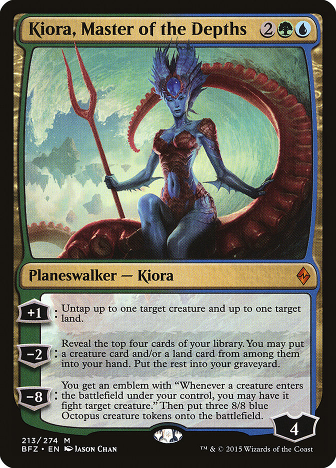 Kiora, Master of the Depths [Battle for Zendikar] | L.A. Mood Comics and Games