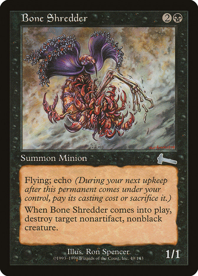 Bone Shredder [Urza's Legacy] | L.A. Mood Comics and Games