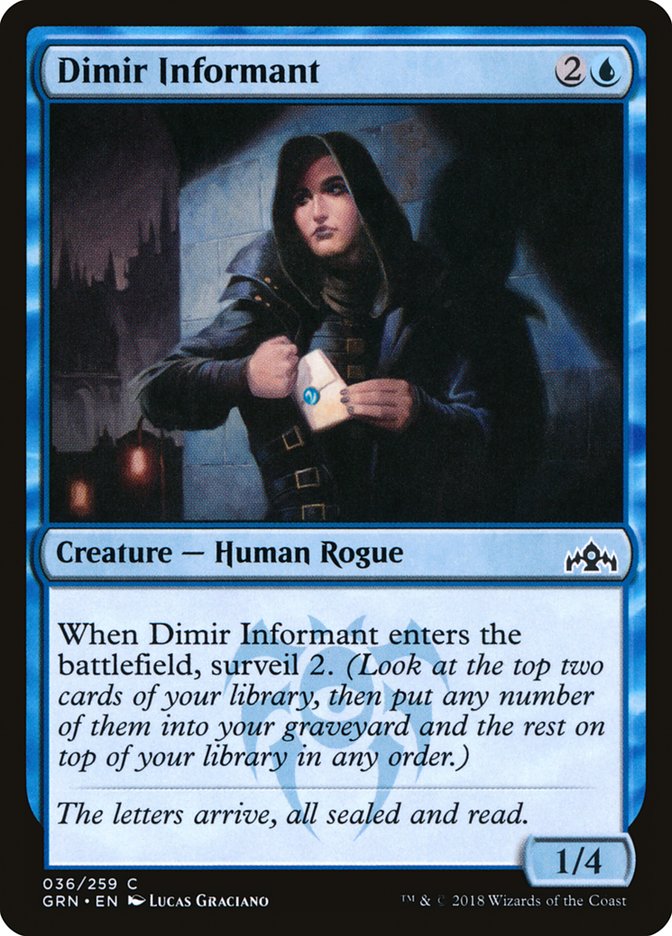 Dimir Informant [Guilds of Ravnica] | L.A. Mood Comics and Games