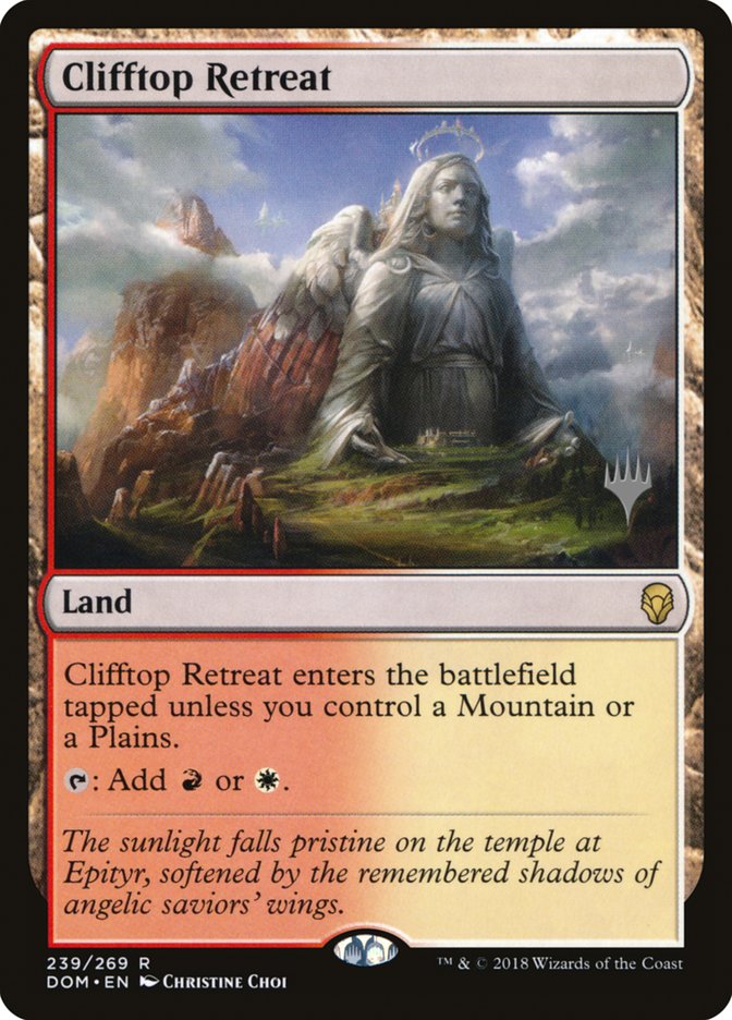 Clifftop Retreat (Promo Pack) [Dominaria Promos] | L.A. Mood Comics and Games