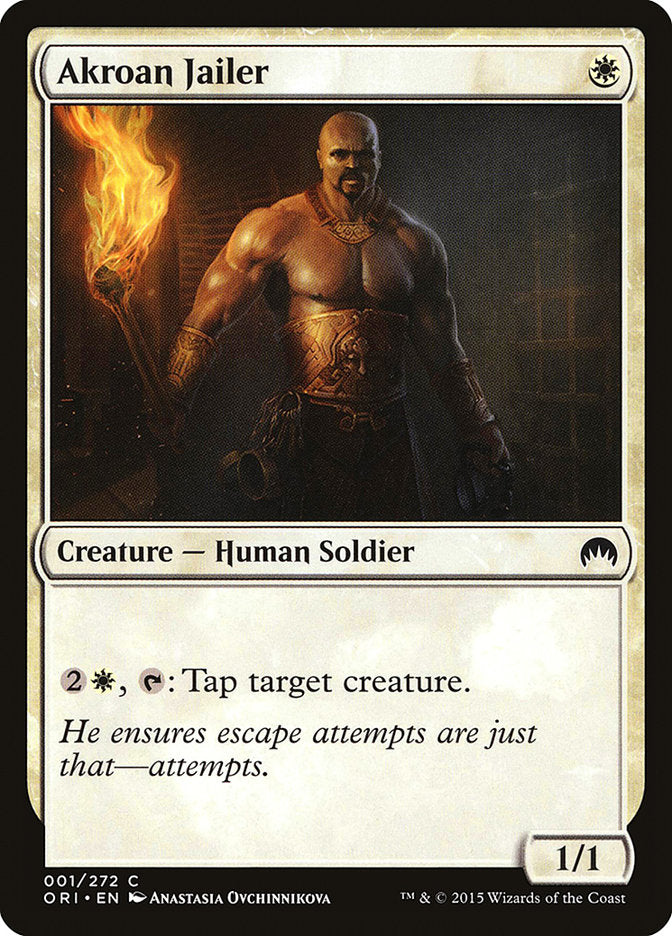 Akroan Jailer [Magic Origins] | L.A. Mood Comics and Games