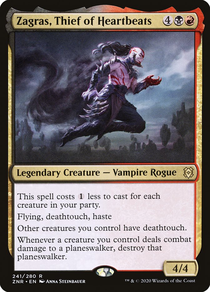 Zagras, Thief of Heartbeats [Zendikar Rising] | L.A. Mood Comics and Games