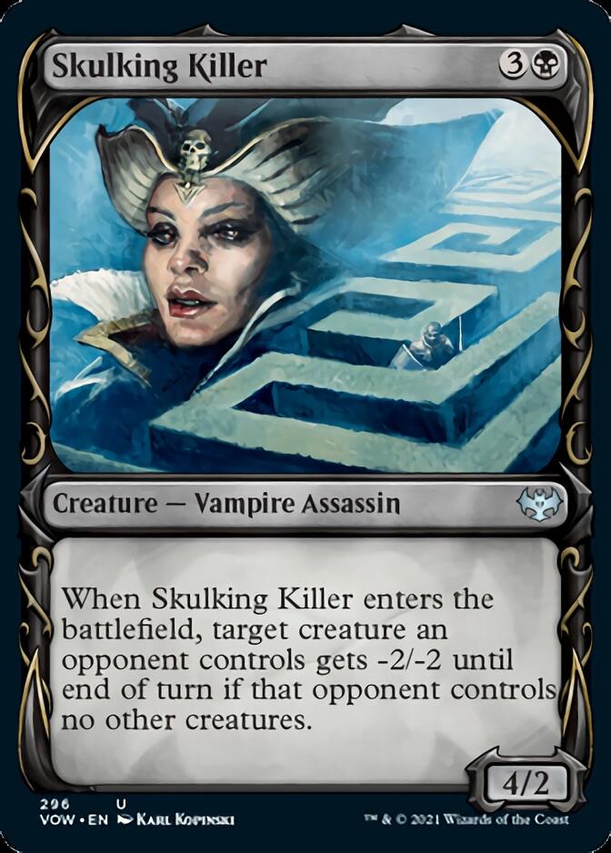Skulking Killer (Showcase Fang Frame) [Innistrad: Crimson Vow] | L.A. Mood Comics and Games