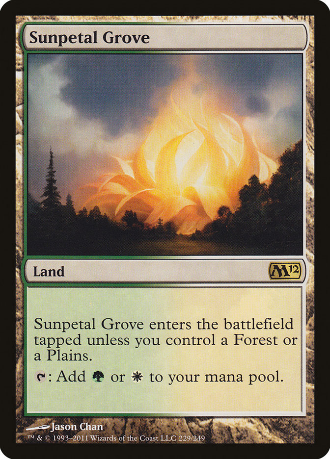Sunpetal Grove [Magic 2012] | L.A. Mood Comics and Games