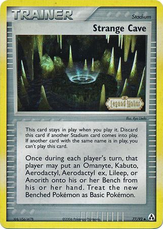 Strange Cave (77/92) (Stamped) [EX: Legend Maker] | L.A. Mood Comics and Games