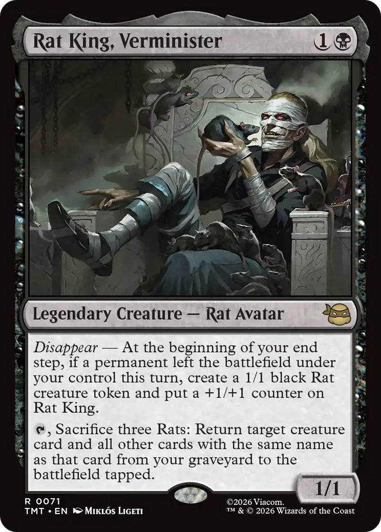 Rat King, Verminister [Teenage Mutant Ninja Turtles] | L.A. Mood Comics and Games