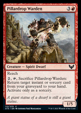 Pillardrop Warden [Strixhaven: School of Mages] | L.A. Mood Comics and Games