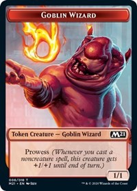 Goblin Wizard // Griffin Double-Sided Token [Core Set 2021 Tokens] | L.A. Mood Comics and Games