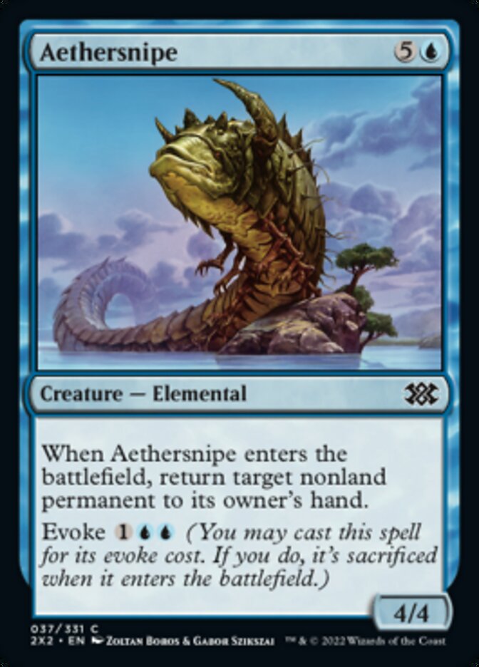 Aethersnipe [Double Masters 2022] | L.A. Mood Comics and Games