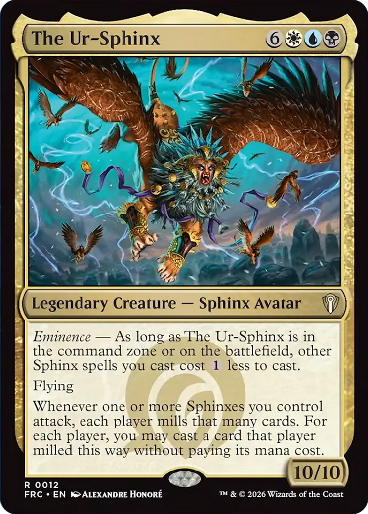 The Ur-Sphinx [Reality Fracture Commander] | L.A. Mood Comics and Games