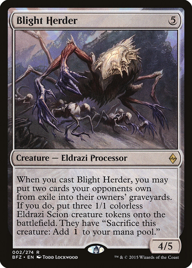 Blight Herder [Battle for Zendikar] | L.A. Mood Comics and Games