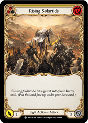 Rising Solartide (Yellow) [BOL026] (Monarch Boltyn Blitz Deck) | L.A. Mood Comics and Games