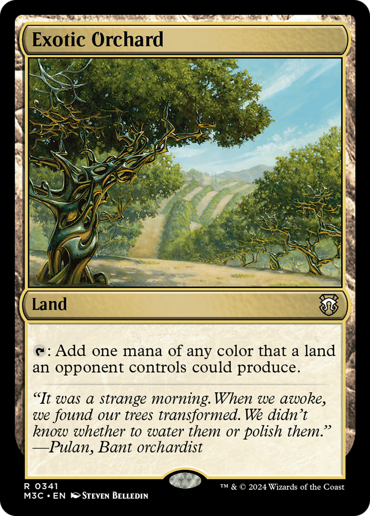 Exotic Orchard (Ripple Foil) [Modern Horizons 3 Commander] | L.A. Mood Comics and Games