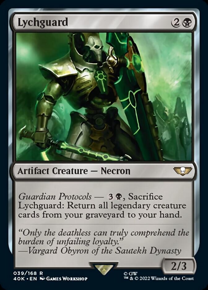 Lychguard (Surge Foil) [Warhammer 40,000] | L.A. Mood Comics and Games