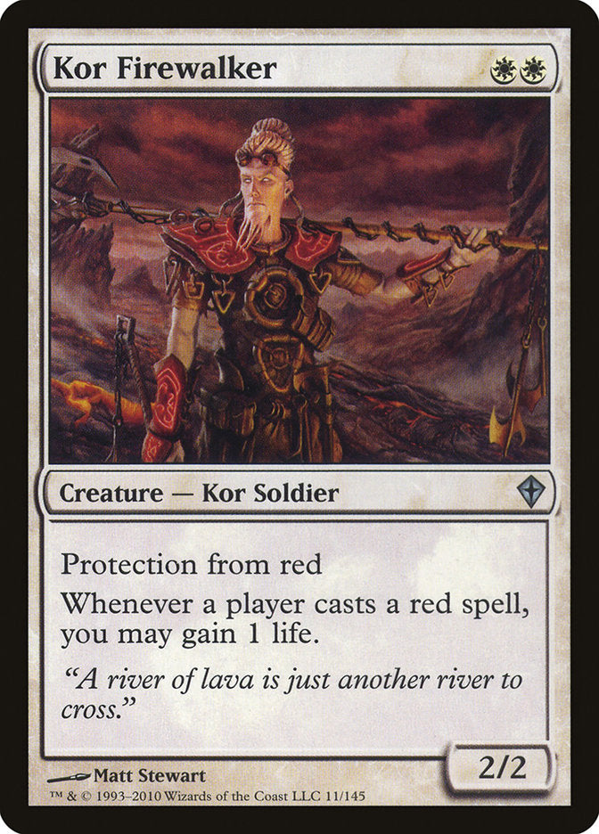 Kor Firewalker [Worldwake] | L.A. Mood Comics and Games