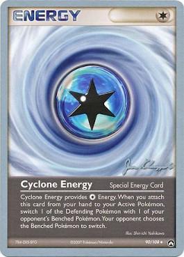 Cyclone Energy (90/108) (Psychic Lock - Jason Klaczynski) [World Championships 2008] | L.A. Mood Comics and Games