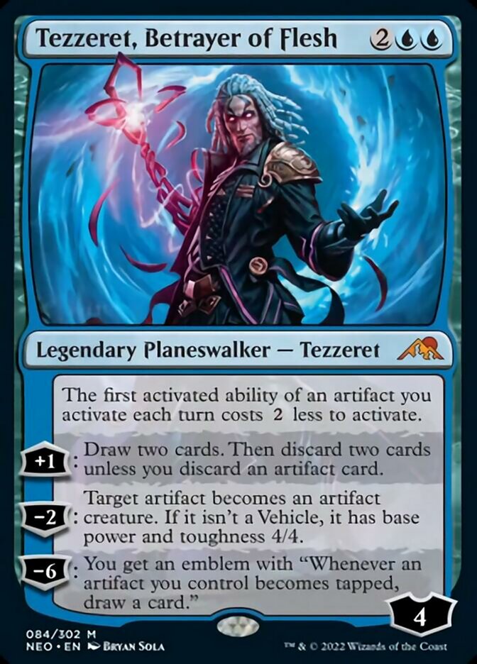 Tezzeret, Betrayer of Flesh [Kamigawa: Neon Dynasty] | L.A. Mood Comics and Games