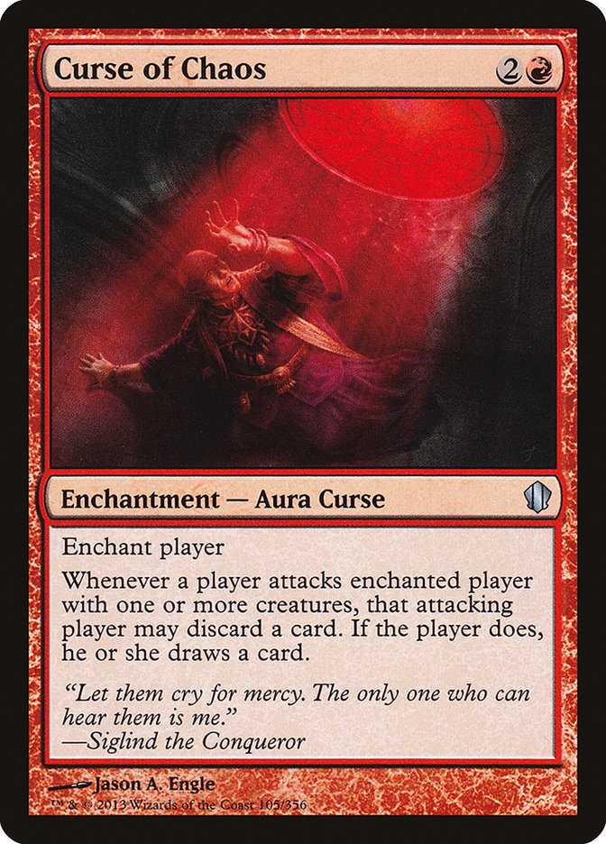 Curse of Chaos [Commander 2013] | L.A. Mood Comics and Games