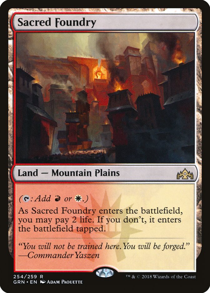 Sacred Foundry [Guilds of Ravnica] | L.A. Mood Comics and Games