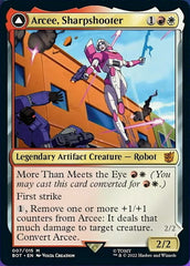 Arcee, Sharpshooter // Arcee, Acrobatic Coupe [Transformers] | L.A. Mood Comics and Games