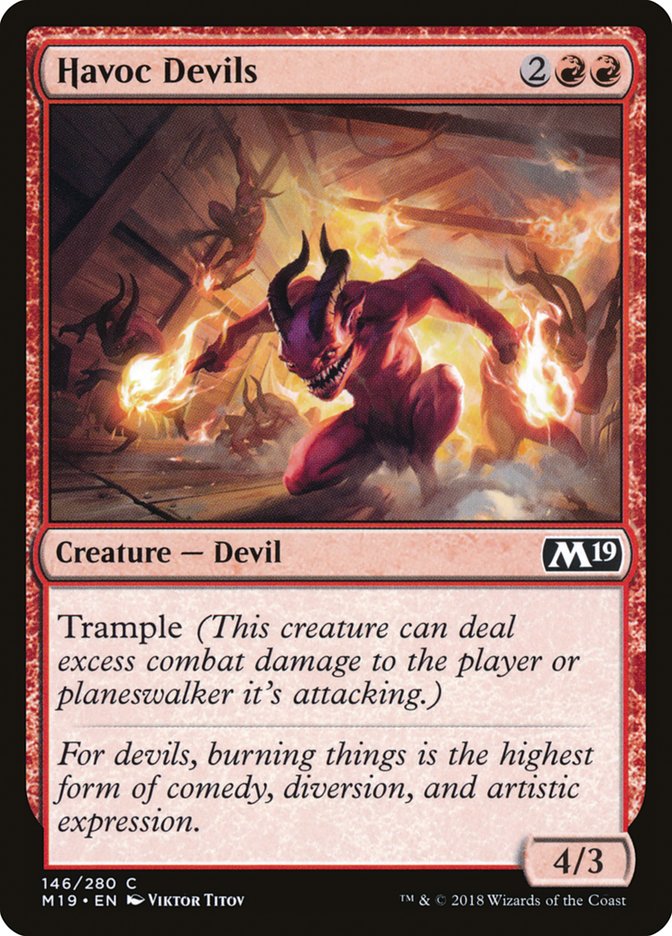 Havoc Devils [Core Set 2019] | L.A. Mood Comics and Games