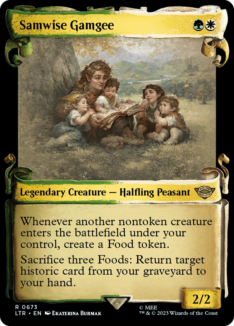 Samwise Gamgee [The Lord of the Rings: Tales of Middle-Earth Showcase Scrolls] | L.A. Mood Comics and Games