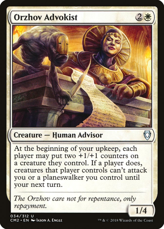 Orzhov Advokist [Commander Anthology Volume II] | L.A. Mood Comics and Games
