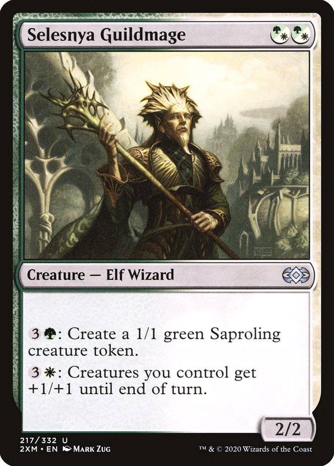 Selesnya Guildmage [Double Masters] | L.A. Mood Comics and Games