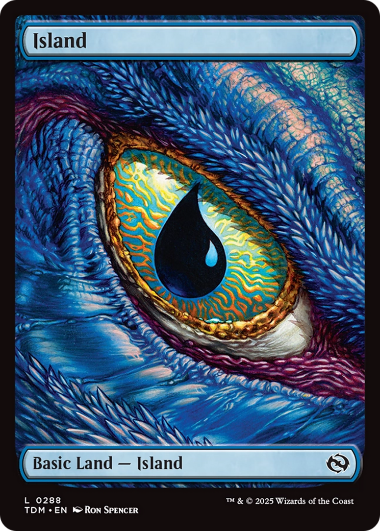 Island (0288) [Tarkir: Dragonstorm] | L.A. Mood Comics and Games
