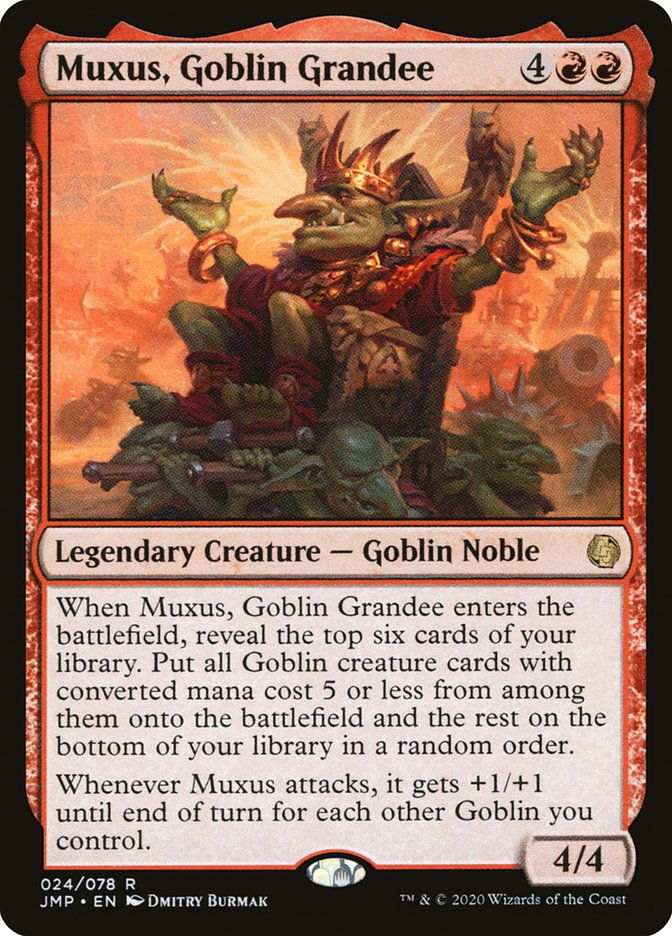 Muxus, Goblin Grandee [Jumpstart] | L.A. Mood Comics and Games