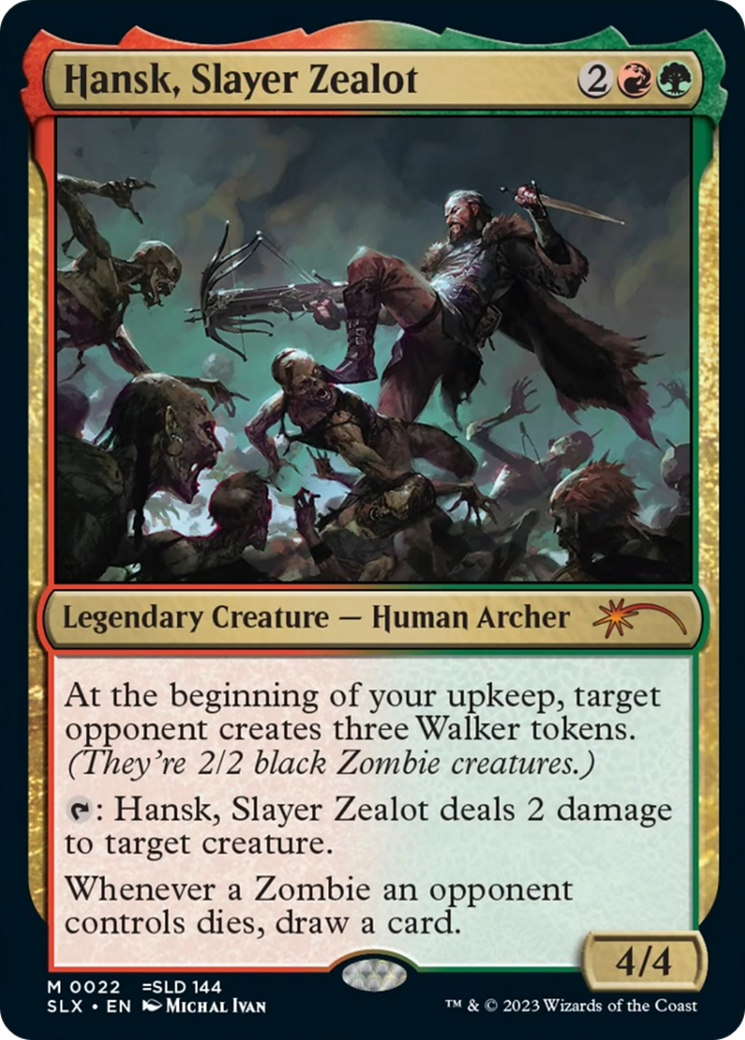 Hansk, Slayer Zealot [Secret Lair: Universes Within] | L.A. Mood Comics and Games