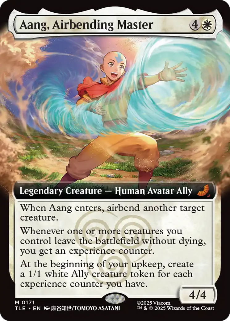 Aang, Airbending Master (Extended Art) [Avatar: The Last Airbender: Eternal-Legal] | L.A. Mood Comics and Games