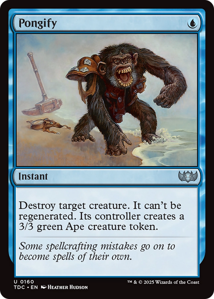 Pongify [Tarkir: Dragonstorm Commander] | L.A. Mood Comics and Games
