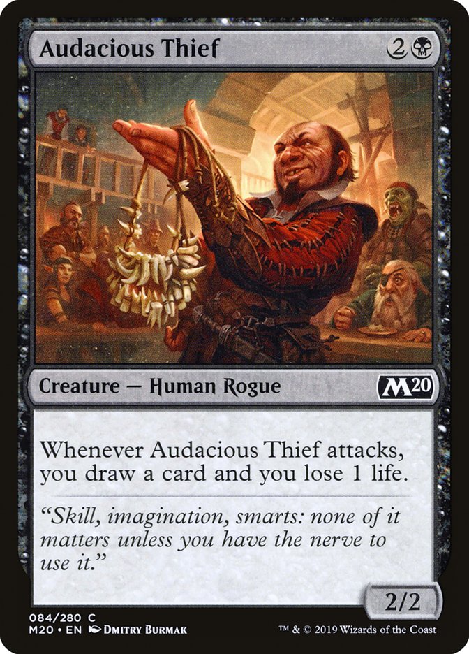 Audacious Thief [Core Set 2020] | L.A. Mood Comics and Games