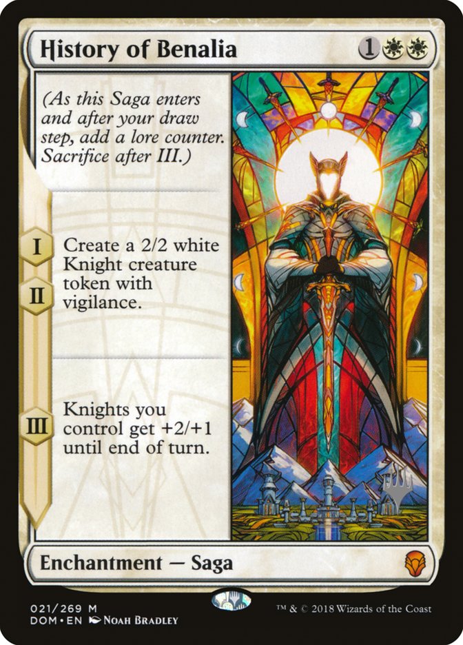 History of Benalia (Promo Pack) [Dominaria Promos] | L.A. Mood Comics and Games