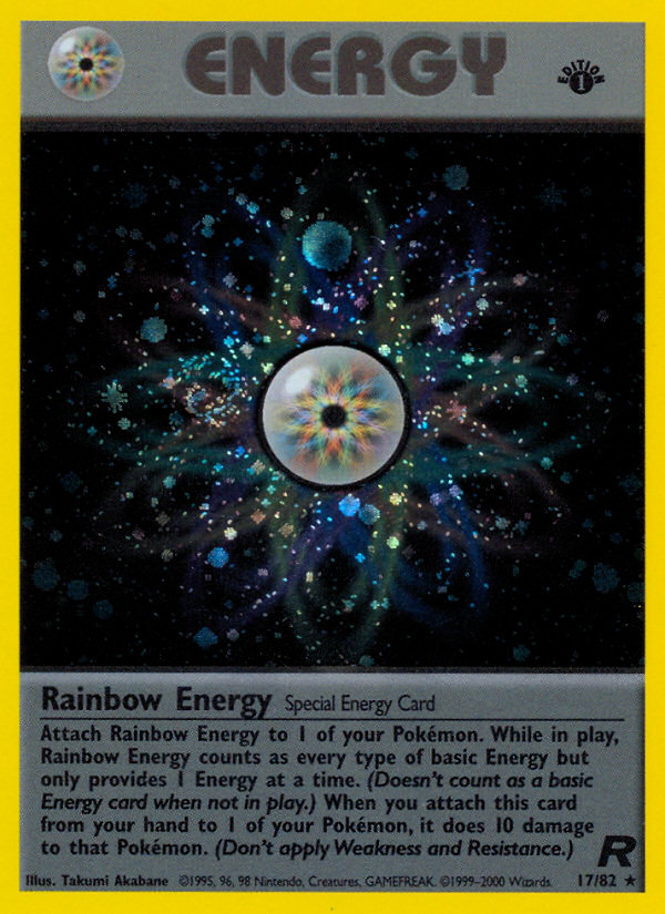 Rainbow Energy (17/82) [Team Rocket 1st Edition] | L.A. Mood Comics and Games